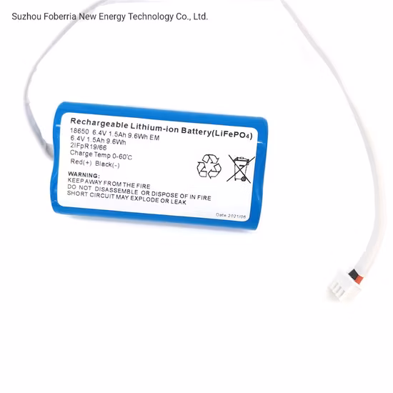 18650/26650 Célula de bateria LiFePO4 recarregável de ciclo profundo de íons de lítio 18650/26650