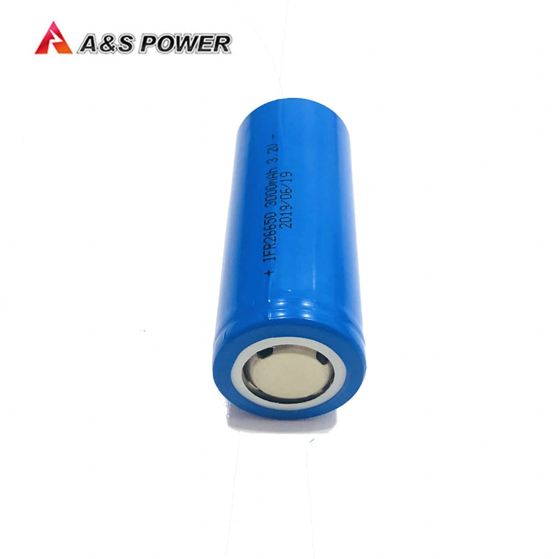 IEC62133 26650 Rechargeable 3.2V 3000mAh 3200mAh 3300mAh 3500mAh 3800mAh LiFePO4 Battery Lithium Ion Cell