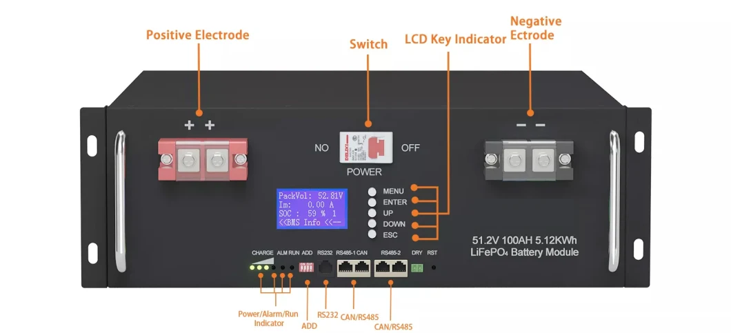 48V Lithium Battery 50ah 100ah 200ah Tesla 51.2V LiFePO4 Batteries 2.5kwh 5kwh 10kwh 15kwh Lithium Ion Pack Li-ion Home Solar Energy Storage System Telecom UPS