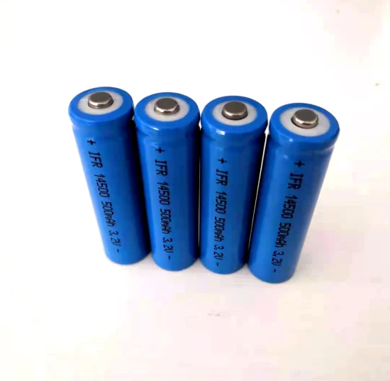 3.2V 500mAh 14500 Li Ion Cell Accu Bulk LiFePO4 Akku Baterias