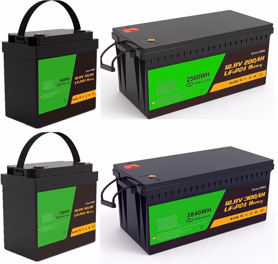 Bateria de Lítio LiFePO4 Armazenamento Solar Bateria de Lítio 12V 30ah 35ah 40ah 45ah