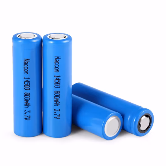 14500 LiFePO4 Longa garantia Lithium Iron Phosphate Bateria recarregável Cylinder Cell 3.2V 600mAh