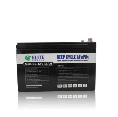 Bateria de lítio de potência de partida Elite OEM 12V 5ah 7ah 9ah 12ah 14ah LiFePO4 Bateria de motocicleta China Professional OEM Battery Manufacturer